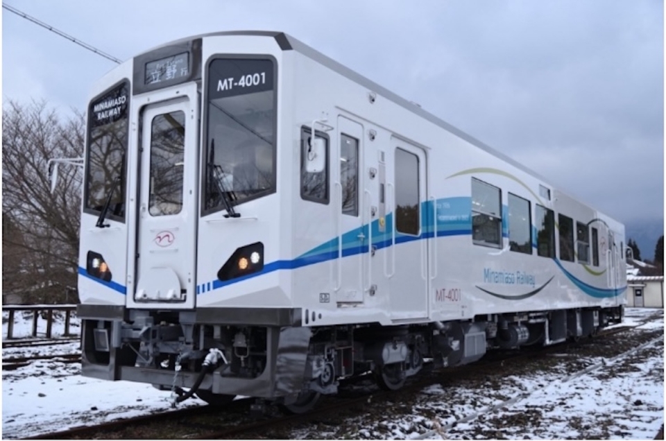 ニュース画像：新型一般形気動車 MT-4000形 - 「南阿蘇鉄道、7月15日全線運転再開へ！熊本地震から約7年3か月ぶり」