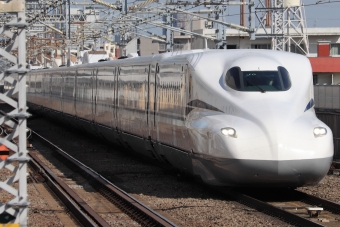 ニュース画像：東海道新幹線 イメージ (N700S新幹線 BOEING737MAX-8さん 2023年02月20日撮影)