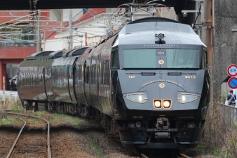 ニュース画像：豪華列車「36ぷらす3」 787系 2023年03月24日撮影