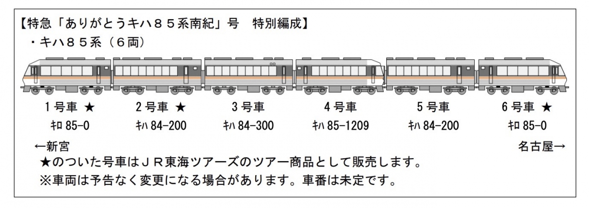 JR東海キハ85系、6月30日定期運行終了 特別編成のツアー商品も発売