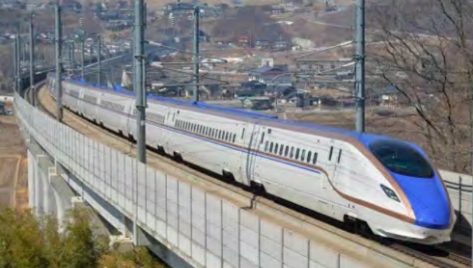 ニュース画像：北陸新幹線 E7系 - 「北陸新幹線「あさま」、朝夕時間帯に1往復増発へ 3月ダイヤ改正で」