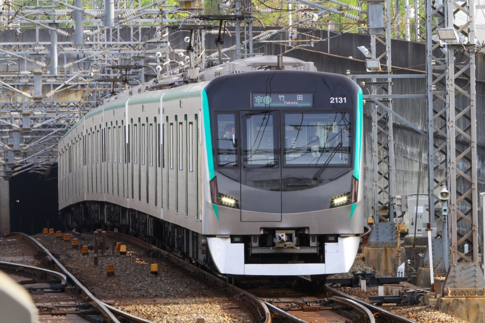 ニュース画像 2枚目：京都市営地下鉄20系 2023年04月14日撮影