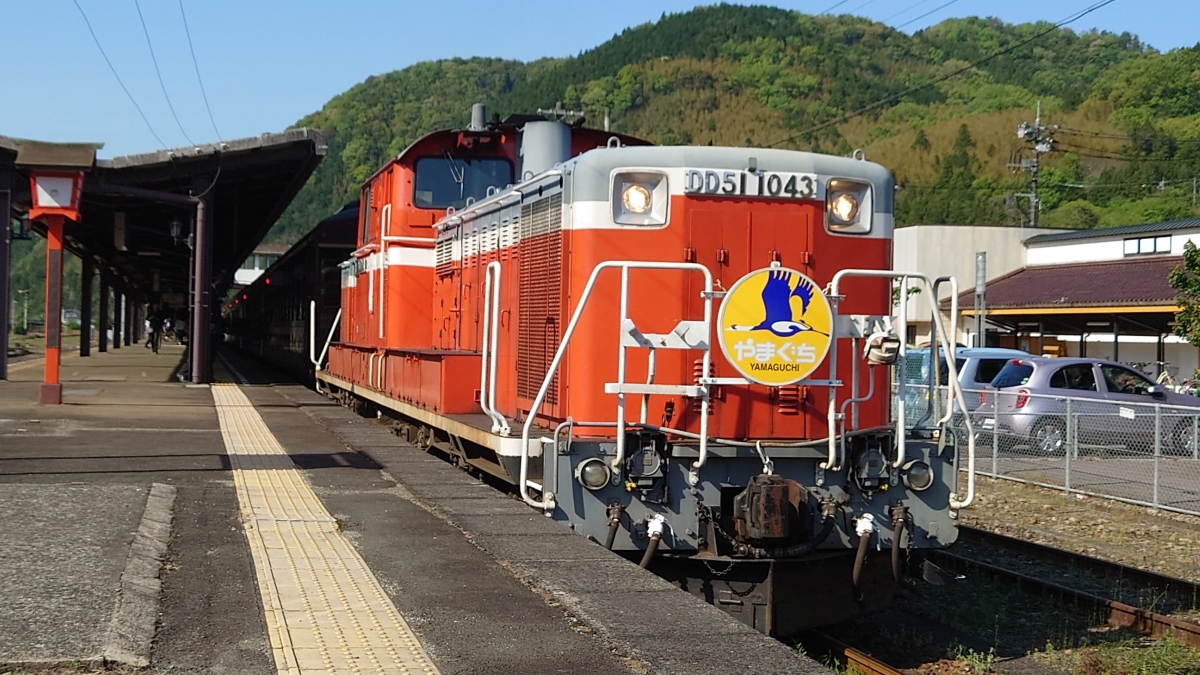 JR西日本 山口線「DLやまぐち号」 、夏休みに13日間運転！重連も