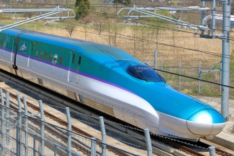 ニュース画像：H5系 北海道新幹線 2019年04月29日撮影 - 「北海道新幹線の延伸工事と車両基地を巡るプラン、クラツー 鉄旅オブザイヤー受賞ツアーを刷新」