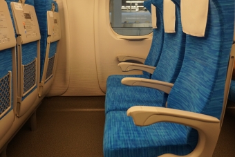 ニュース画像：N700Sの座席 イメージ