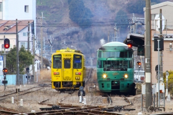 ニュース画像：キハ72系 2023年01月28日撮影 - 「JR九州 久大本線、7月20日全線運転再開へ 大雨で被災」