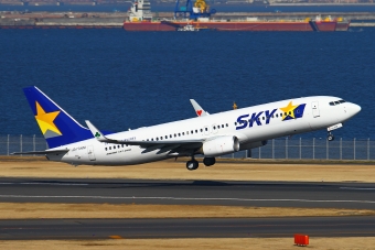 ニュース画像：“空”の「737」　スカイマーク　ボーイング737-800型機