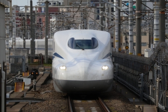 ニュース画像：N700S新幹線 2023年07月18日撮影 - 「東海道新幹線、新車内チャイムはこれ！JR東海「会いに行こう」車内動画公開」