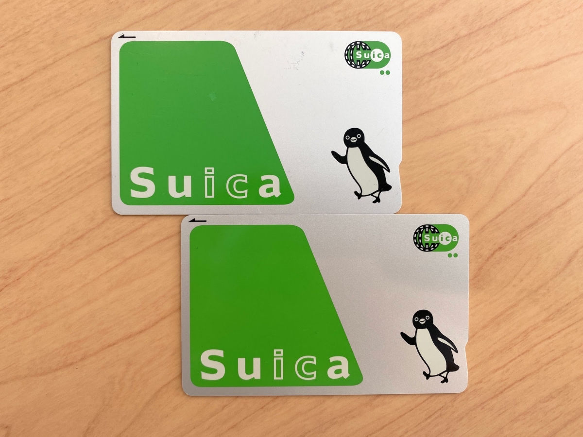 無記名式Suica \u0026 PASMO 4種セット