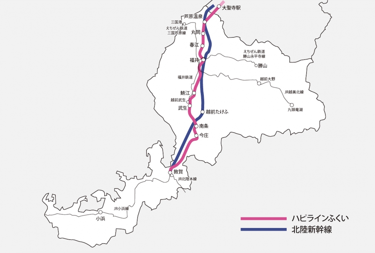 北陸新幹線 並行在来線新会社「ハピラインふくい」、3月16日開業！車両