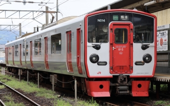 ニュース画像：豊肥本線で運用されるJR九州815系電車