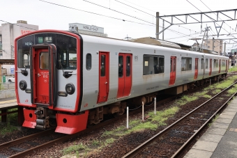 ニュース画像：豊肥本線で運用されるJR九州815系電車