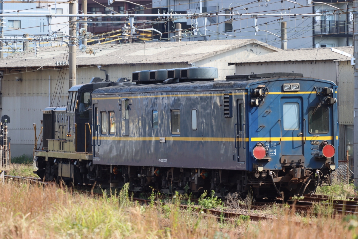 JR九州、多機能検測車「BIG EYE」登場！大雨被災の車両活用 マヤ34形置