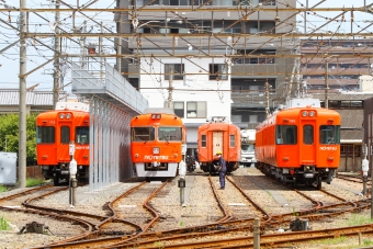 ニュース画像：順次置き換えれれる伊予鉄道700系 2023年07月31日撮影