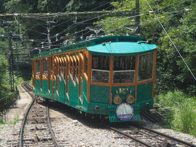 ニュース画像：六甲ケーブル 2019年07月25日撮影 - 「六甲ケーブル、上下分離方式に 阪神電鉄が軌道設備を保有 2024年4月から」