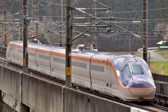 ニュース画像：E8系新幹線 2023年04月14日撮影 - 「新型新幹線「E8系」に乗れる！山形県在住者向け試乗会 抽選で300名招待  3月6日」
