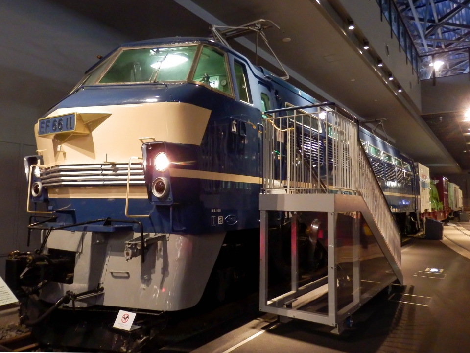 ニュース画像：EF66形 2014年03月27日撮影 - 「さいたま 鉄道博物館、「貨物鉄道輸送150年」記念展示 貴重なヘッドマークずらり！3月29日まで」
