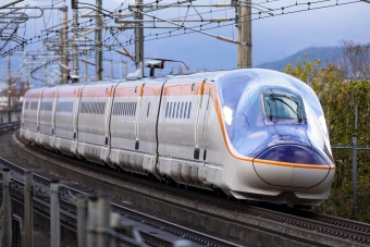 ニュース画像：3月16日にデビューする山形新幹線 E8系