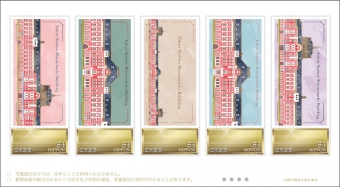 ニュース画像：オリジナル フレーム切手セット「Tokyo Station Marunouchi Building 84円」