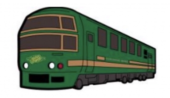 ニュース画像：特急「ゆふいんの森」 35周年記念 列車型マグネット