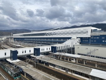 ニュース画像：北陸新幹線が乗り入れる「敦賀駅」2024年03月07日乗車
