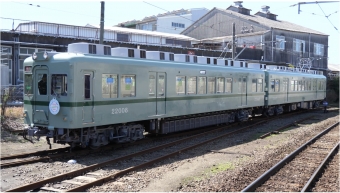 ニュース画像：銚子電気22000形(クハ22007―デハ22008)