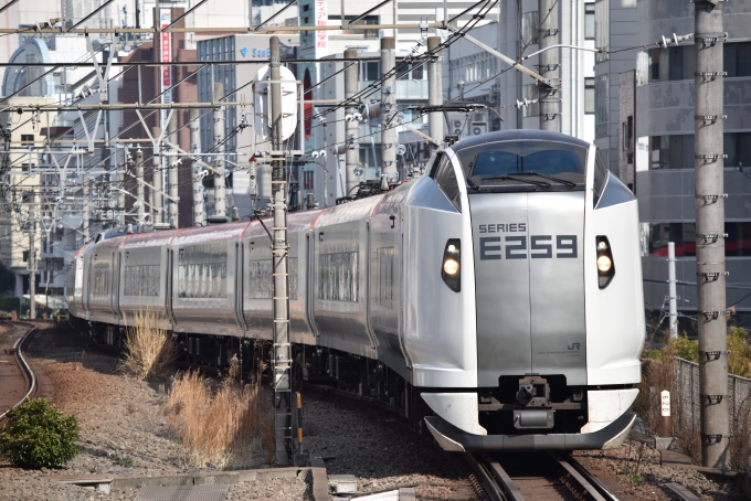 ニュース画像：E259系 2024年03月17日撮影 - 「BSフジ 鉄道伝説、「成田エクスプレス～空港アクセス鉄道を実現せよ～」4月1日深夜」