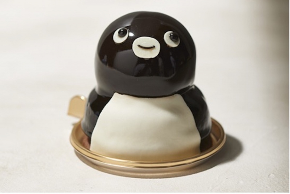 ニュース画像：ホテルメトロポリタン Suicaのペンギン ケーキ ショコラオランジェット - 「ホテルメトロポリタン、新「Suicaのペンギンルーム」誕生！巨大ぬいぐるみと一緒」