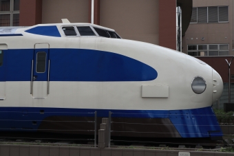 ニュース画像：国分寺市光町に展示されている951形新幹線 2021年10月16日撮影