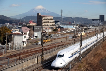 ニュース画像：N700系新幹線 2024年01月18日撮影