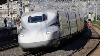 ニュース画像：N700S新幹線 2023年11月23日撮影