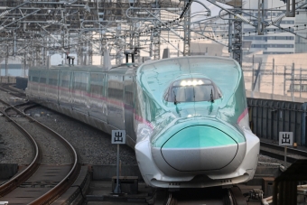 ニュース画像：イメージ E5系新幹線 2024年02月04日撮影 - 「みんな知ってる？親子で学ぼう！日本一〇〇な「鉄道」まとめ」