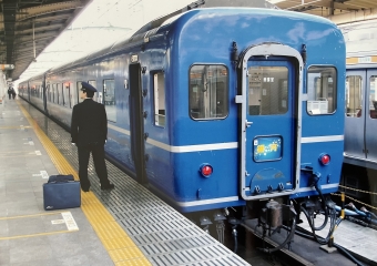 ニュース画像：寝台急行「銀河」　東京駅9番線到着時