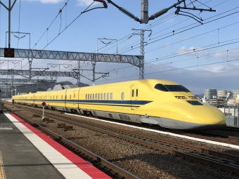 ニュース画像：923形新幹線 2021年12月25日撮影