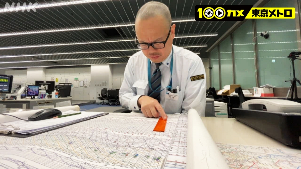 ニュース画像：総合指令所 運輸司令 - 「NHK 100カメ、「東京メトロ」 特集 総合指令所をTV初公開！7月22日」