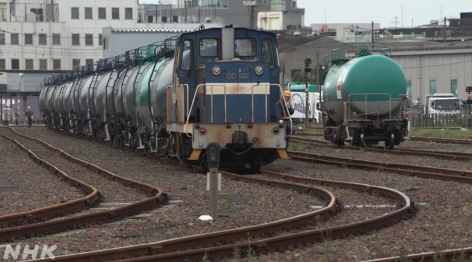 ニュース画像：運転席からの風景「京浜の貨物列車」 - 「NHK 運転席からの風景、激レア！「京浜の貨物列車」7月6日」