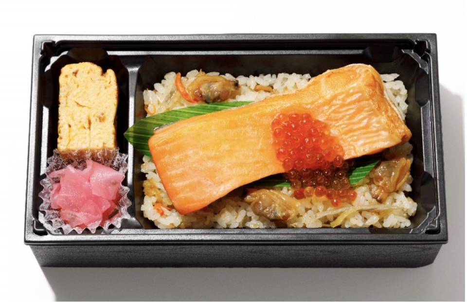 ニュース画像：鮭ハラミといくらの親子飯 - 「東京駅「グランスタ スクエア ゼロエリア」、2024最速！お弁当売上ランキングTOP10」