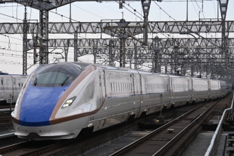 ニュース画像：E7・W7系新幹線 2024年02月04日撮影