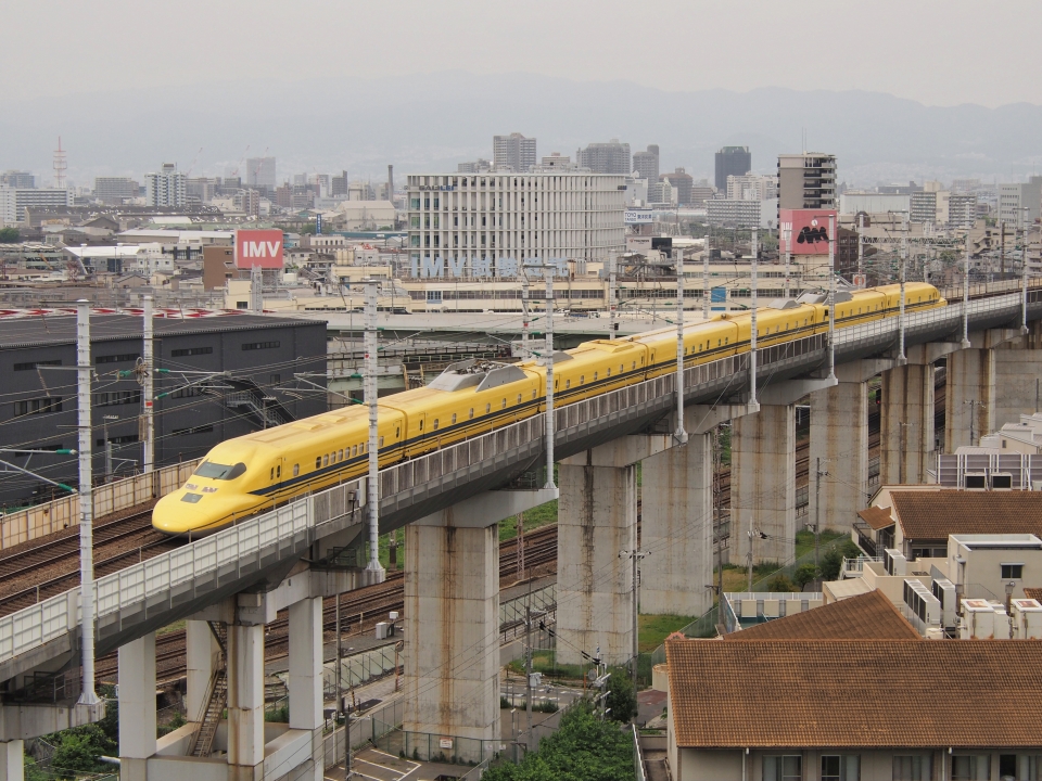 ニュース画像：923形新幹線 2021年05月08日撮影 - 「ドクターイエローに乗れる！東京〜新大阪間で体験乗車イベント 東海道新幹線60周年企画」