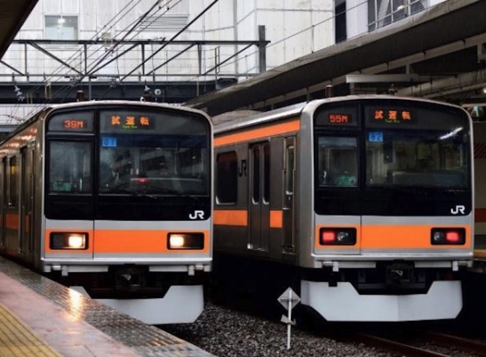 ニュース画像：209系1000代 - 「JR東日本、「209系撮影会 in 拝島電留線 ～209系1000代を 2本並べてみました～」開催 9月14・15日」