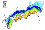 ニュース画像：南海トラフ巨大地震、複数の想定されるケースの最大値の分布 - 「東海道新幹線 徐行による遅延 サンライズは運休へ、JR各社「南海トラフ地震臨時情報」で運休や遅れ発生」