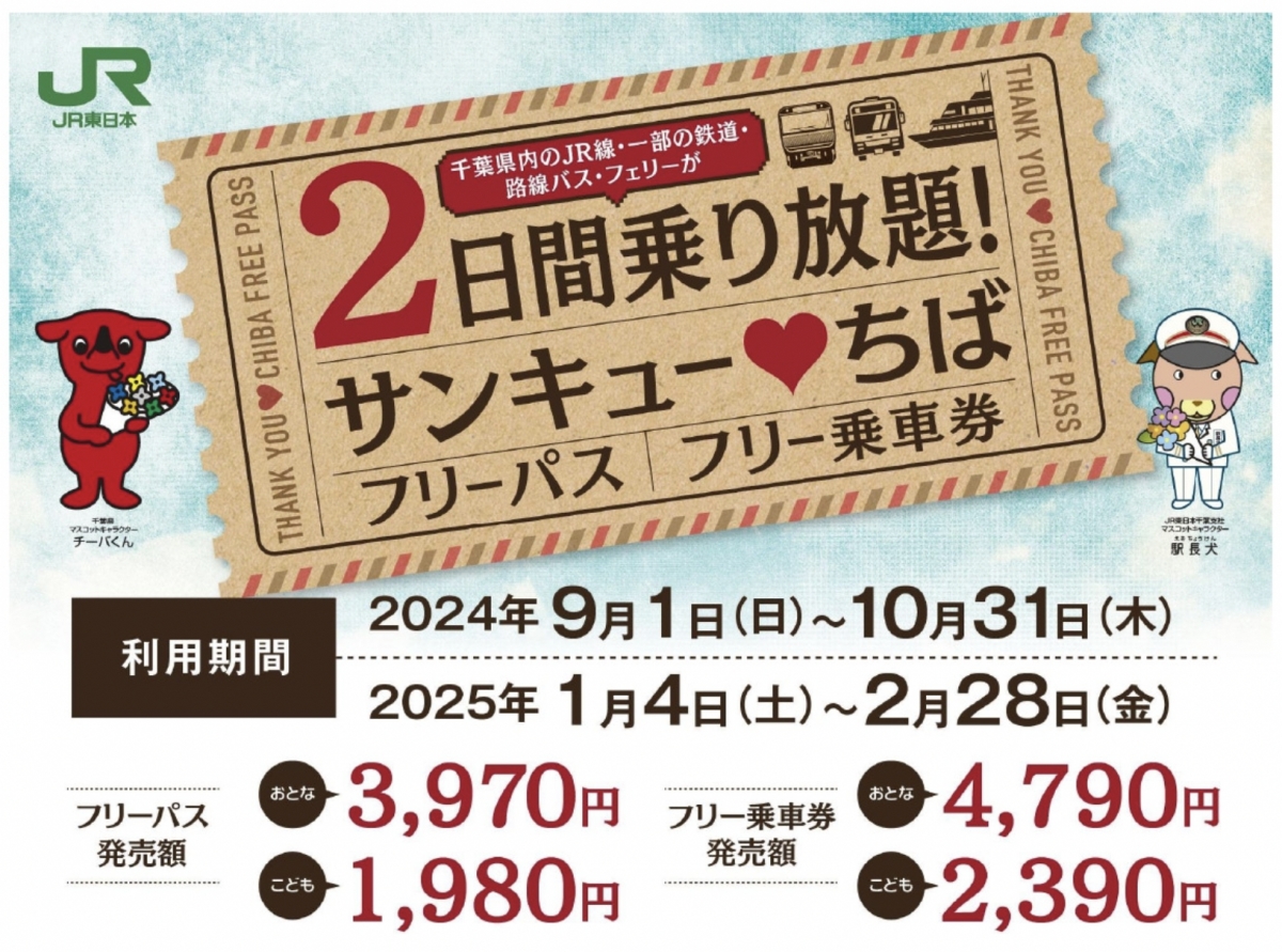 JR東日本 3日間乗り放題フリーパス 共同購入 - 新幹線/鉄道切符