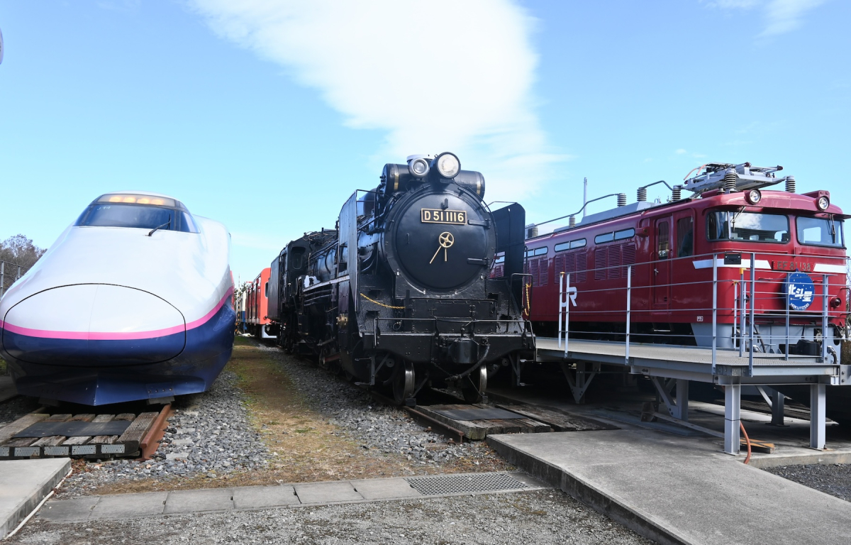 ザ・ヒロサワ・シティ ユメノバ」、D51・EF81・E2実車の運転席を特別