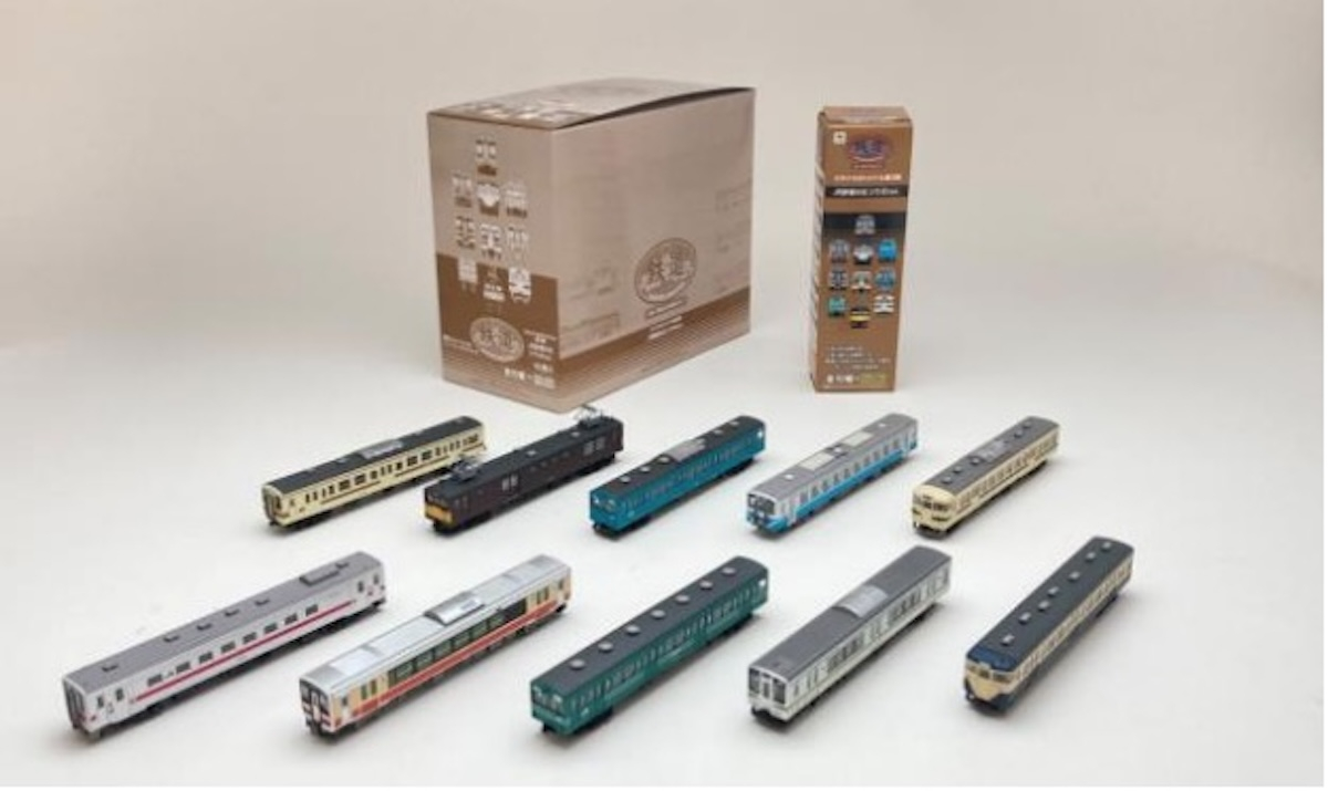 JRグループ駅ナカ小売6社共同企画の「オリジナル鉄道コレクション