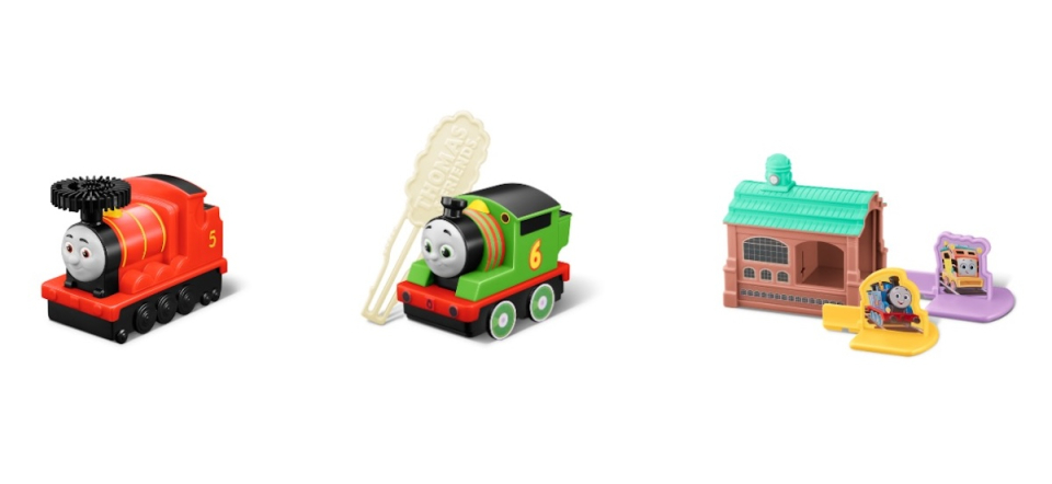 マクドナルド、ハッピーセットに「きかんしゃトーマス」 登場！1月17日