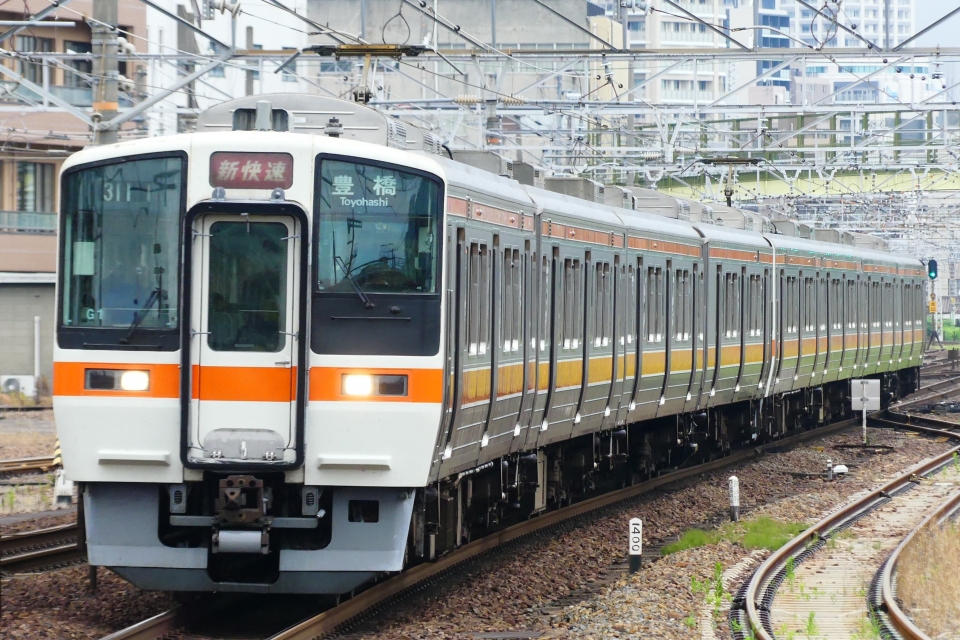 311系車内表示器がアラーム時計に！「この列車は、特別快速 豊橋行き