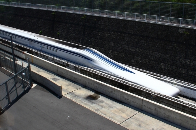 画像：リニア中央新幹線向けに開発されたL0系 - 「大林組、リニア中央新幹線工事の談合めぐり社長を交代」