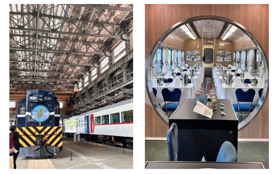 台湾「国立鉄道博物館」、台北に第1期エリア開館 藍皮号の乗車体験も