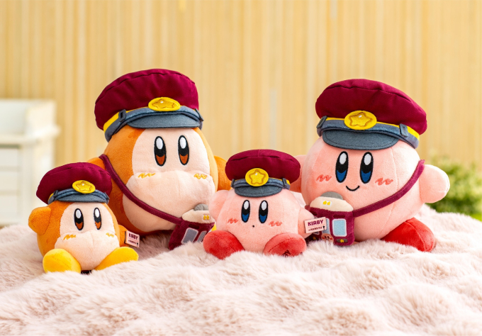 お顔厳選☆星のカービィ×阪急電車 ぬいぐるみ カービィ&ワドルディ 星のカービィ×阪急電車 ぬいぐるみ カービィ お顔厳選 匿名配送