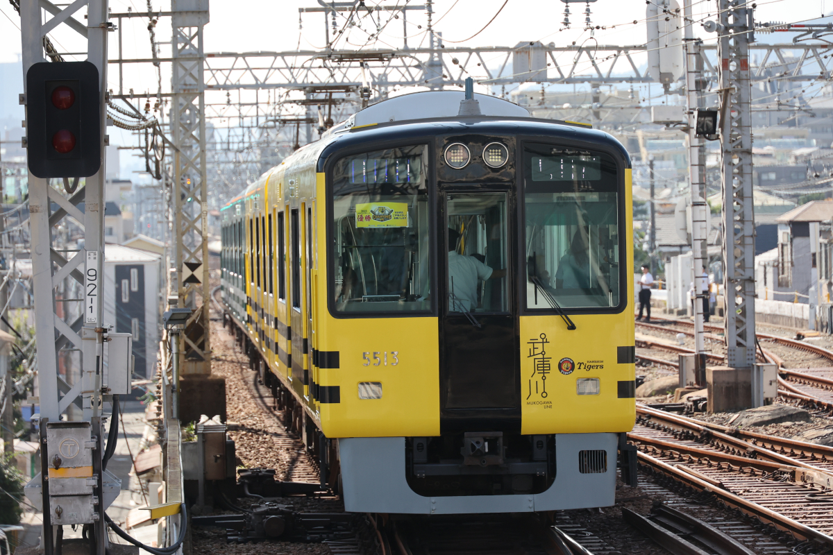 阪神タイガース優勝記念！3日間限定 本線で「タイガース号